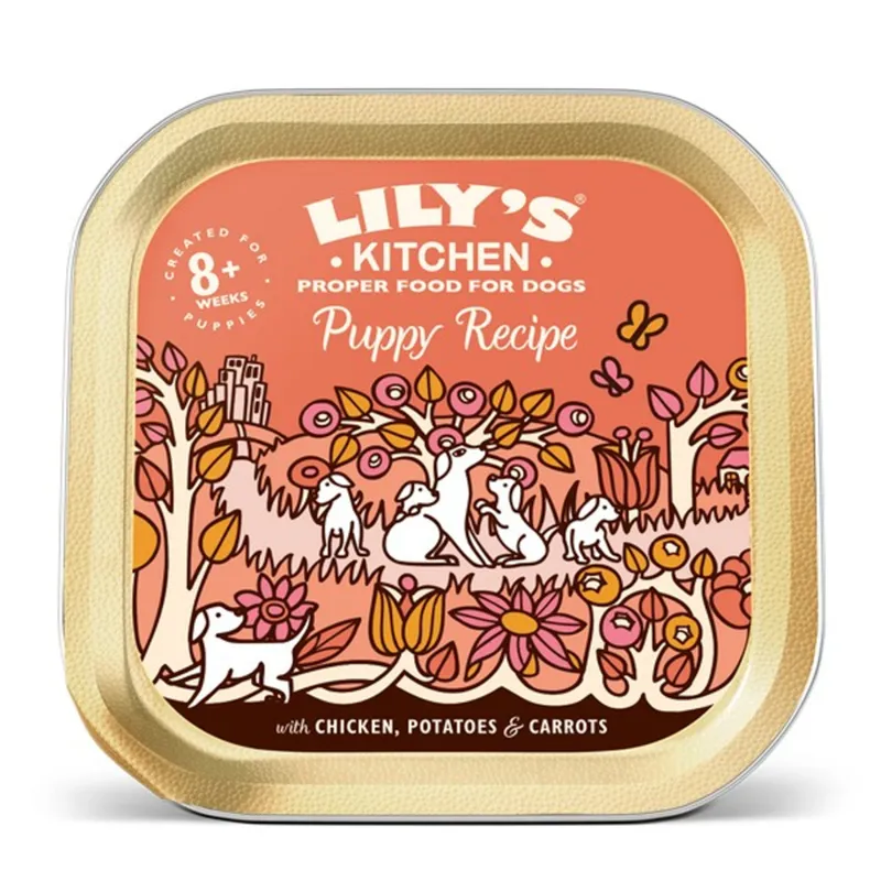 Lily's Kitchen Dog Puppy Chicken Potato and Carrot 150g